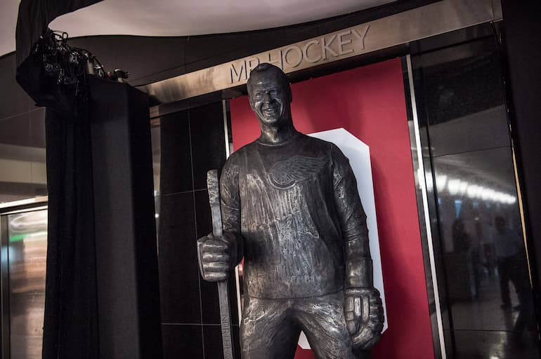 Gordie Howe, meglio noto come Mr Hockey!