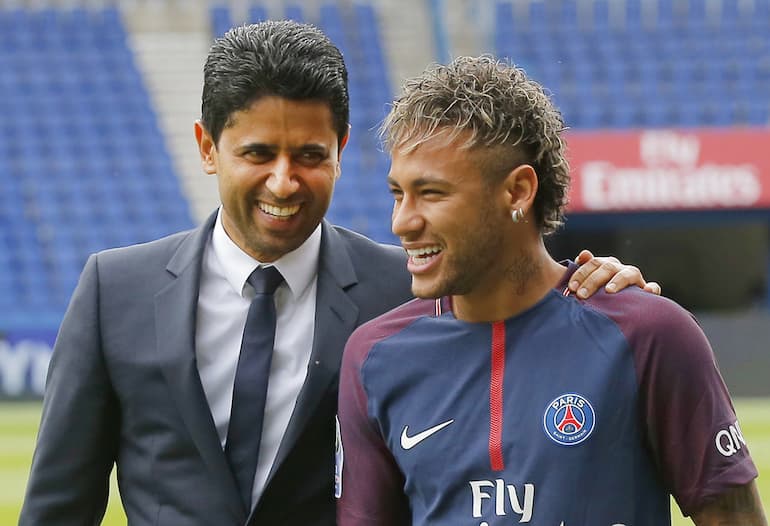 Il Presidente con Neymar!