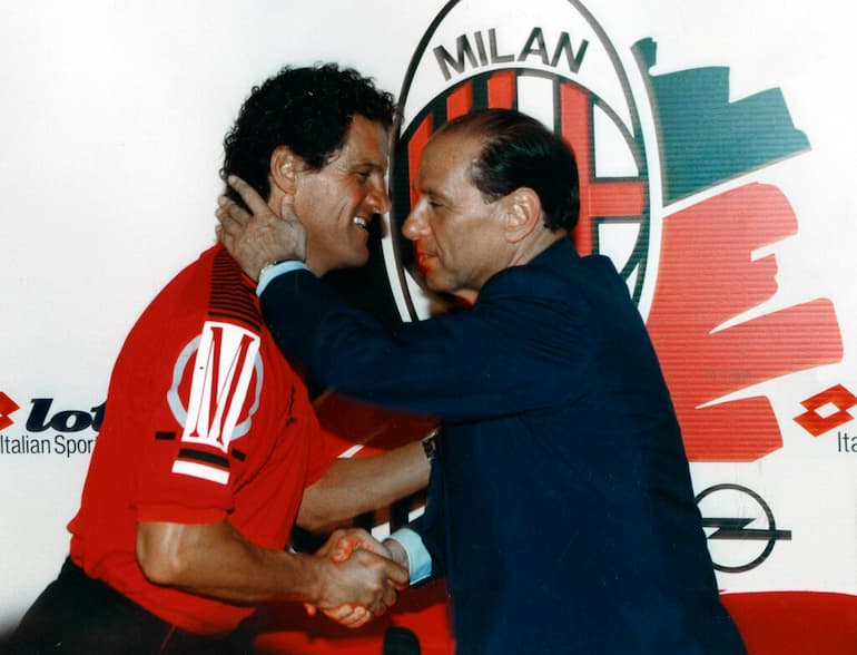 Capello con Berlusconi