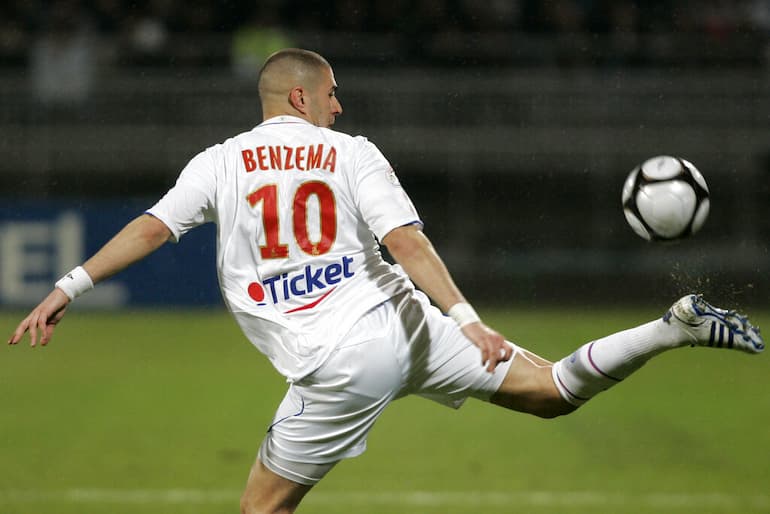 Uno straordinario controllo di Benzema ai tempi del Lione!