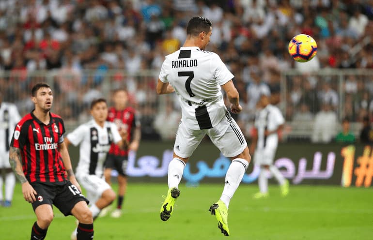 Il colpo di testa di Ronaldo al Milan che vale la Supercoppa 2018