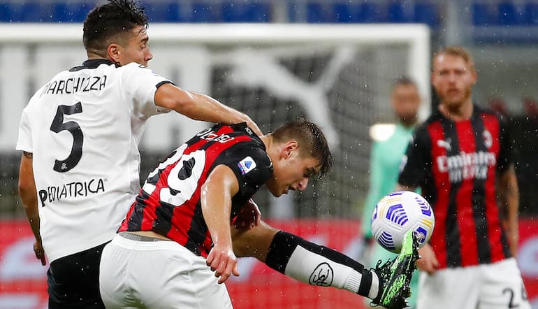 Lorenzo Colombo, promettente attaccante scuola Milan