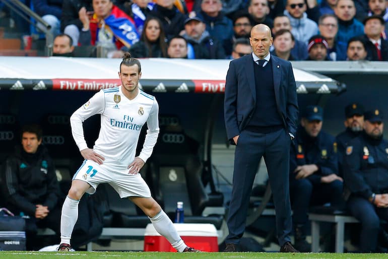 Zidane con Bale
