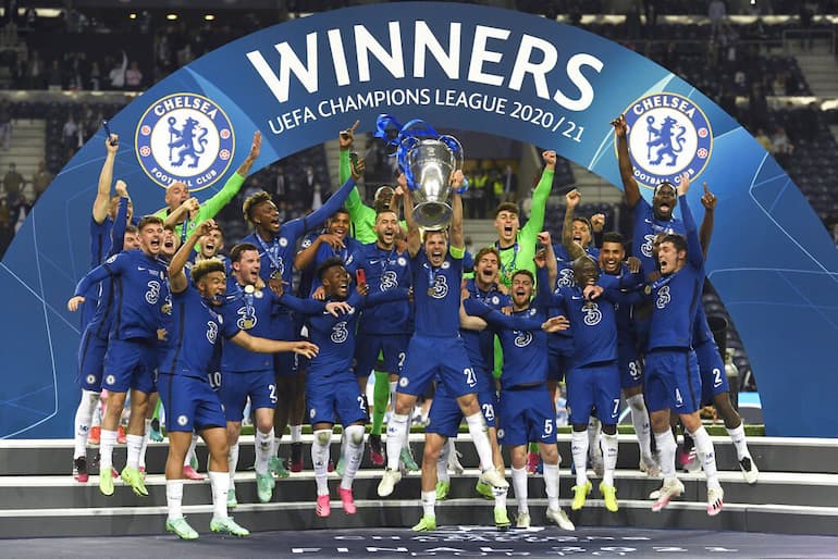 Il Chelsea festeggia la Champions 2021!