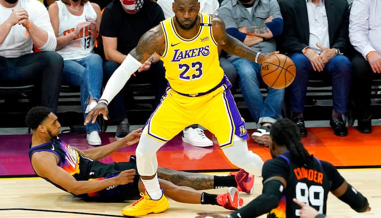 Lebron con i Lakers