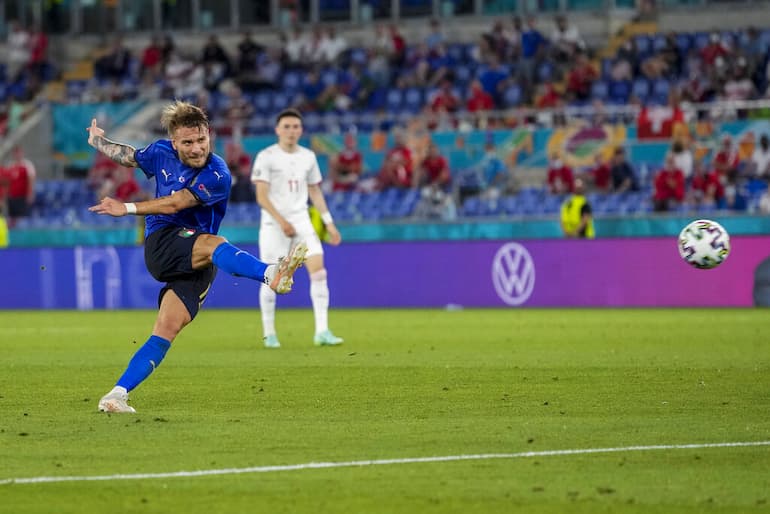 Ciro Immobile in gol ad Euro 2020!
