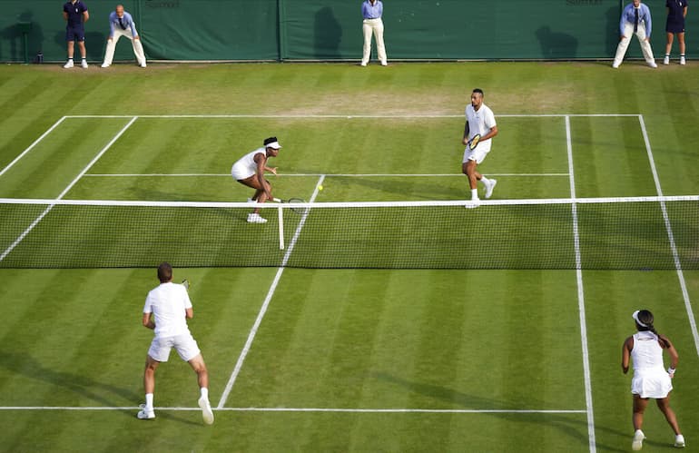 Venus Williams in doppio misto con l'australiano Nick Kyrgios! 
