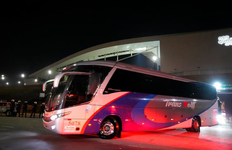 Un pullman di calcio