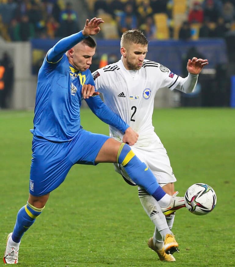 L'Ucraina impegnata nelle qualificazioni Mondiali