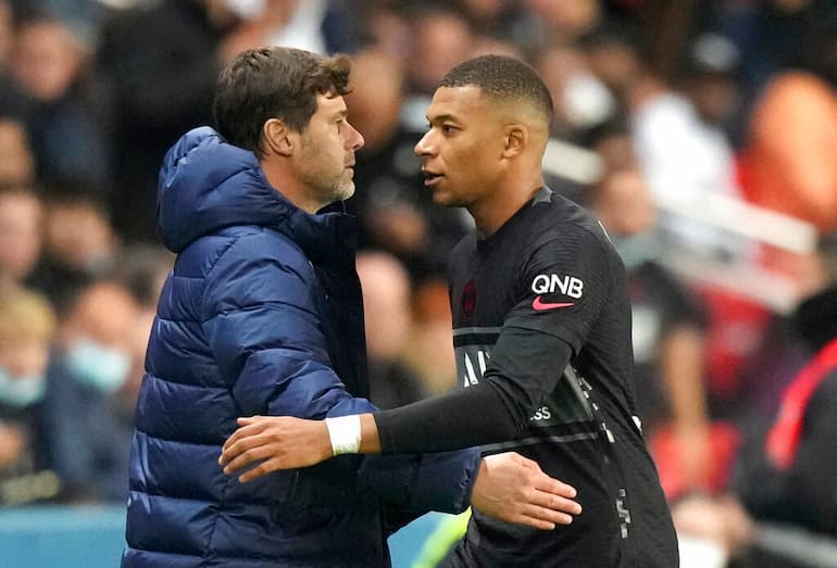 Mbappé con Pochettino