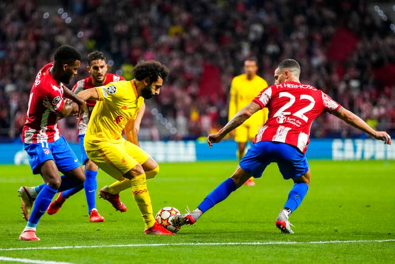 Salah in Champions contro l'Atletico