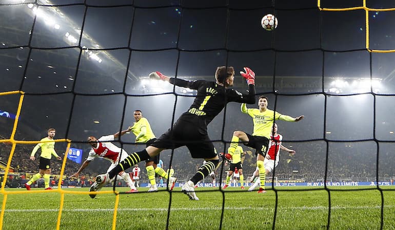 Il gol al Dortmund!
