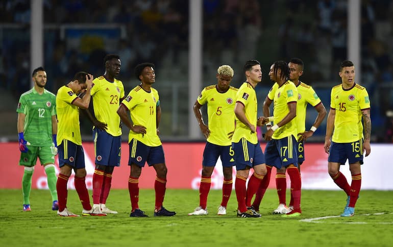 La delusione dei calciatori colombiani!