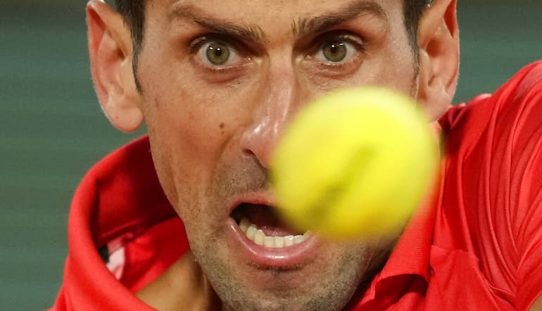 L'espressione inconfondibile di Nole!