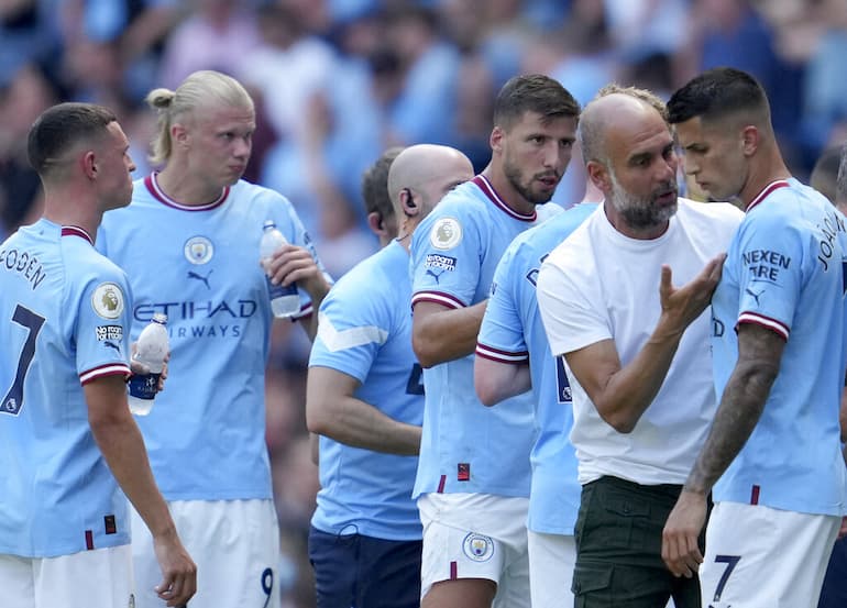 Cancelo nel cooling break