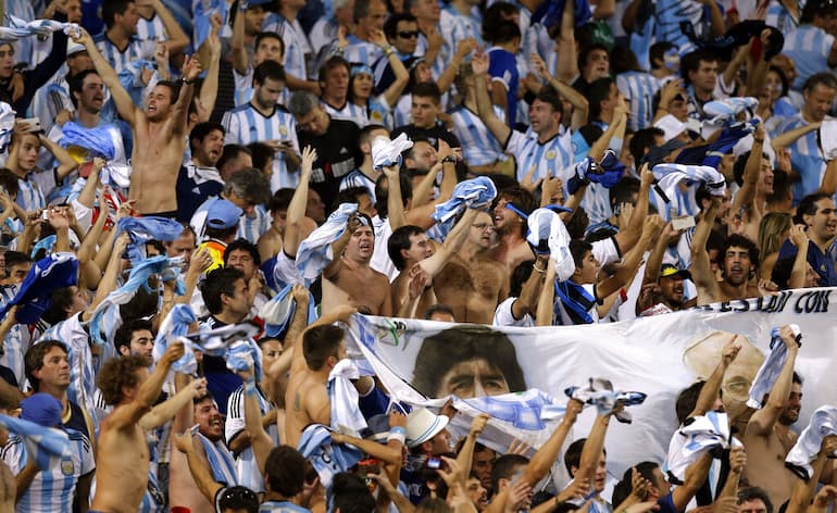 I tifosi argentini