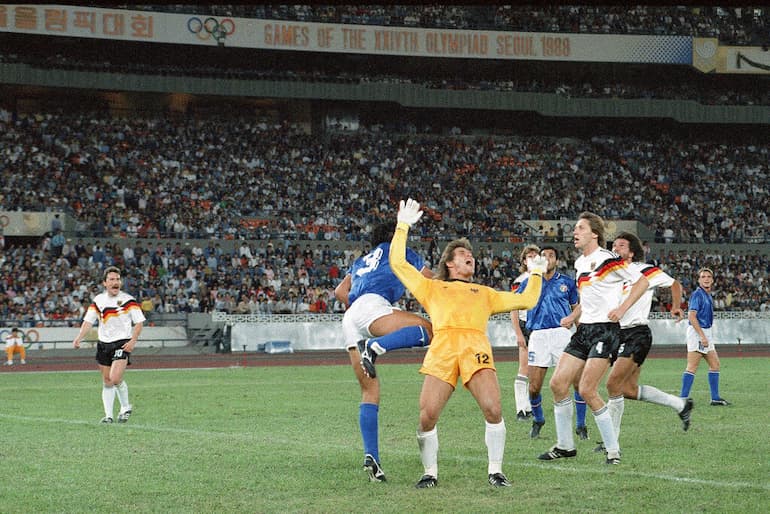 Andrea Carnevale nel torneo olimpico di calcio di Seul 1988!