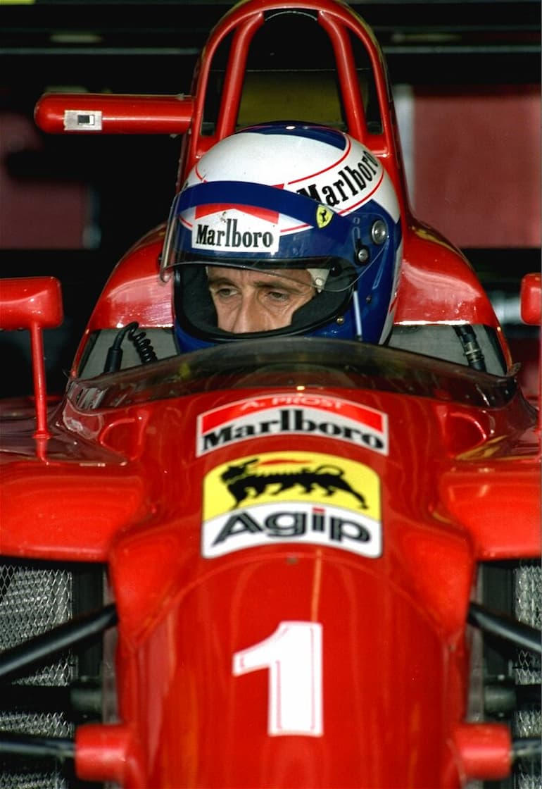Prost con la Ferrari!