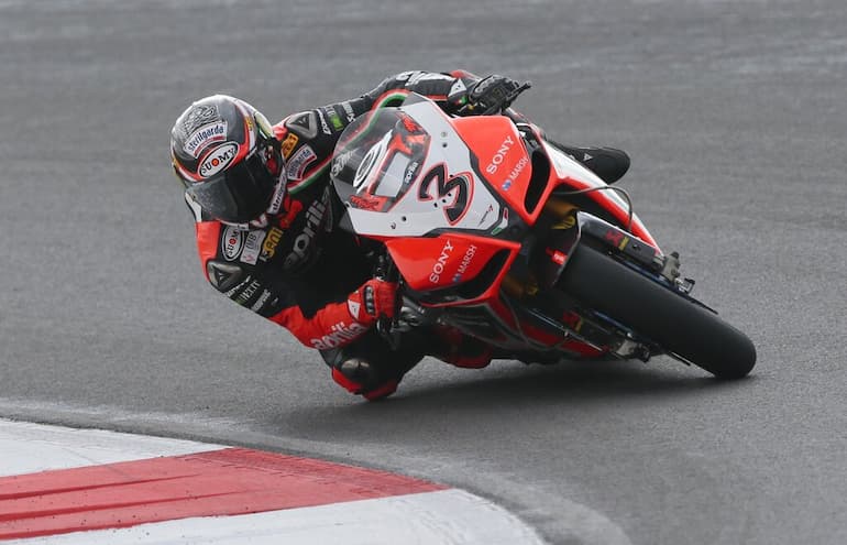 Max Biaggi in Superbike con Aprilia