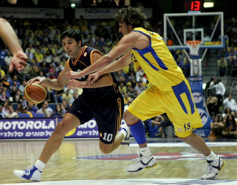 Bodiroga contro il Maccabi