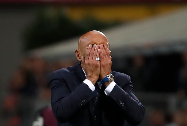 Spalletti in panchina