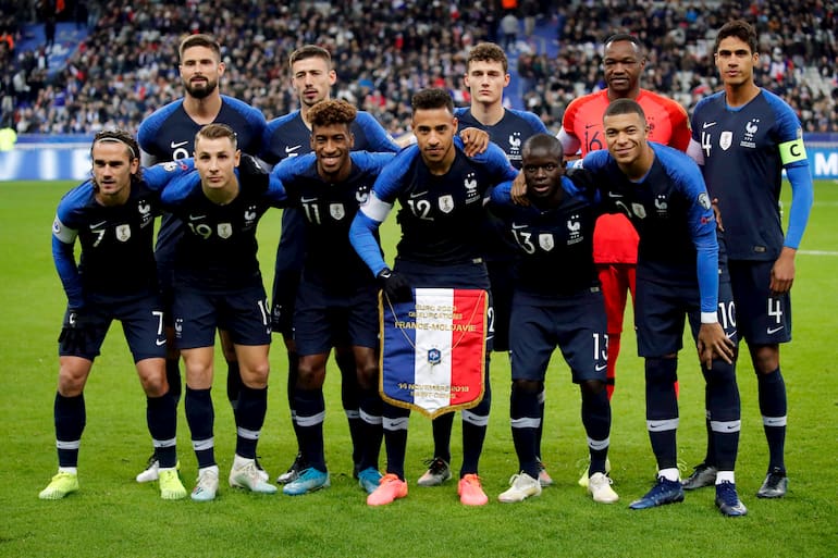 Lo Starting Eleven della Francia durante le qualificazioni!