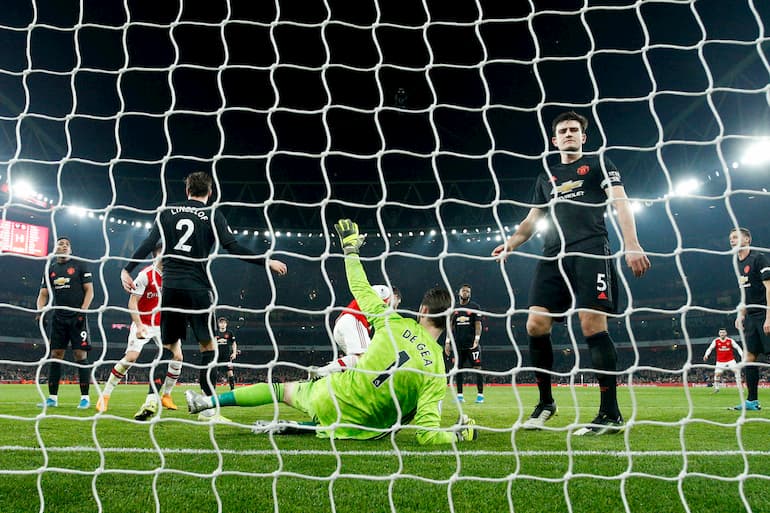 Un gol dell'Arsenal allo United!