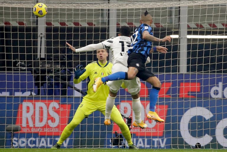 Il gol di Vidal