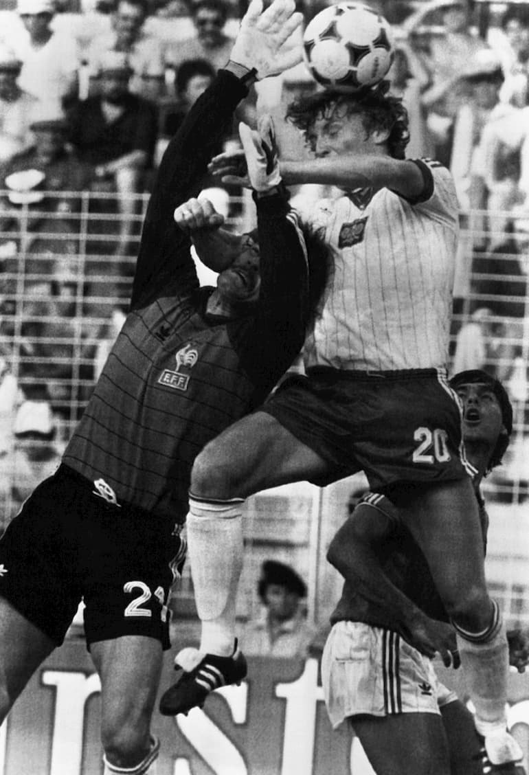 Boniek contro la Francia in Spagna '82!