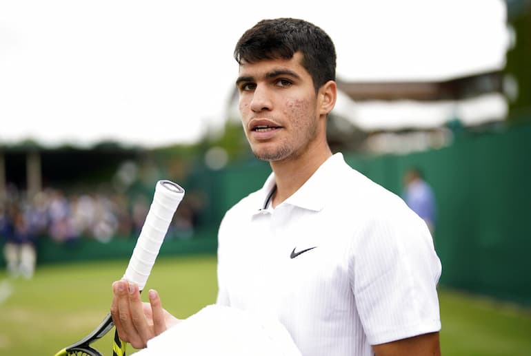 Alcaraz a Wimbledon