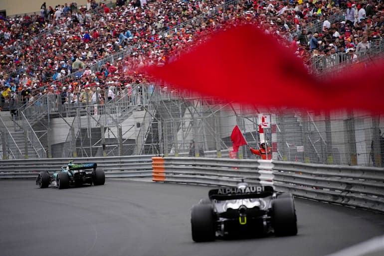 La bandiera rossa nella Formula 1