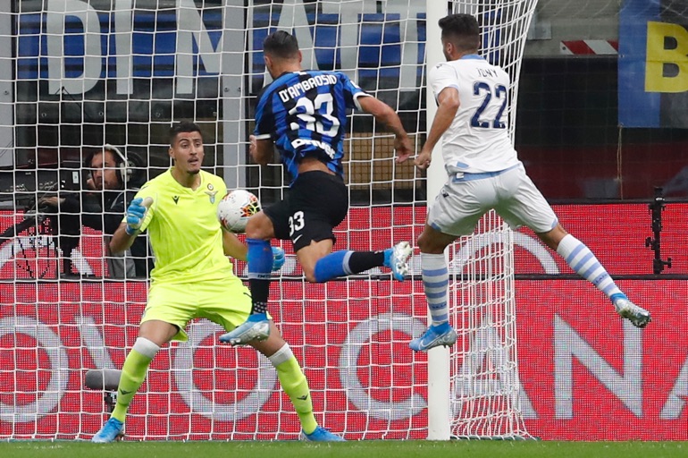 Il gol che ha deciso Inter - Lazio