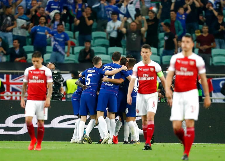 Chelsea ed Arsenal in finale di Europa League