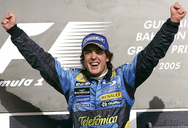 Alonso nel 2005