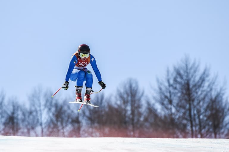 Un salto perfetto di Sofia Goggia!