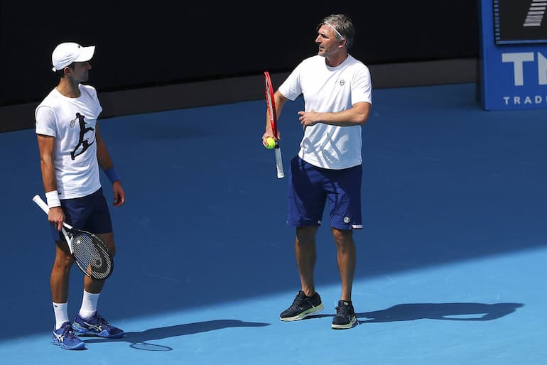 Goran con Nole!