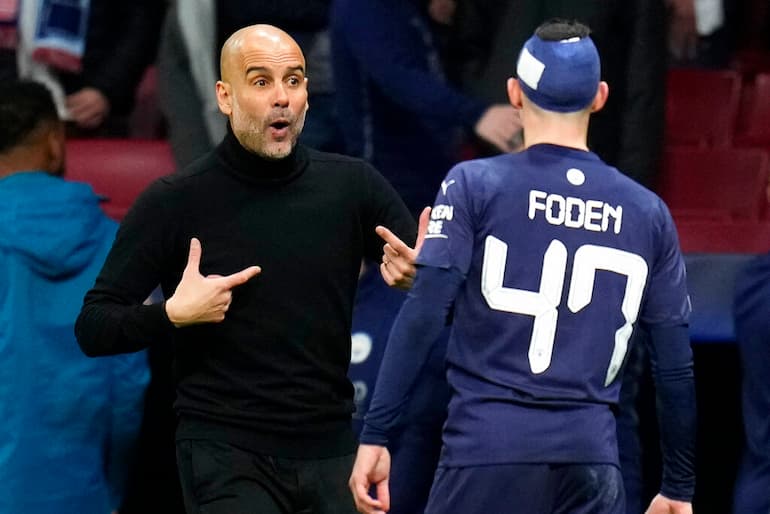 Guardiola con il gioiellino Foden