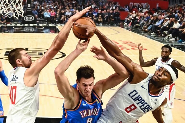 Gallo in azione contro i Clippers!