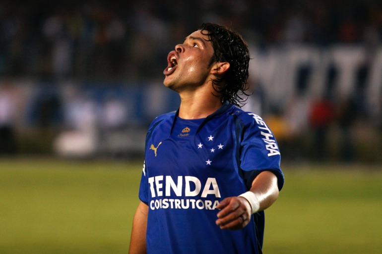 Kerlon Foquinha con la maglia del Cruzeiro!