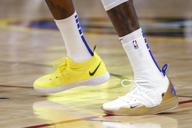 Le scarpe di Durant ai tempi dei Warriors!