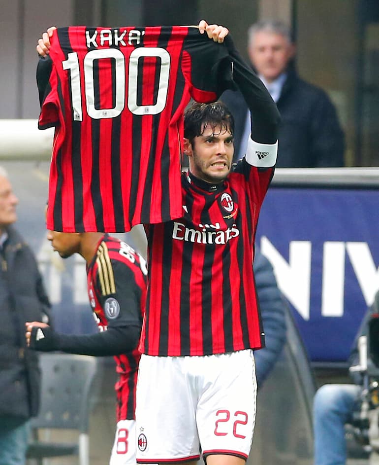 Kakà bandiera del Milan!