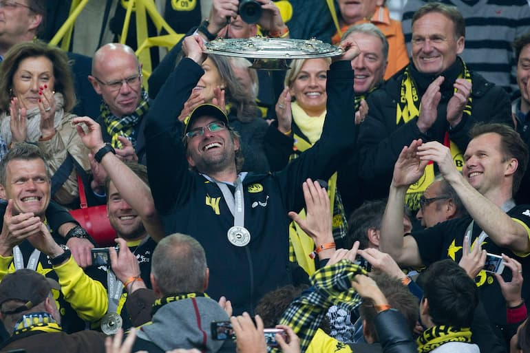 I festeggiamenti per il titolo del Borussia!