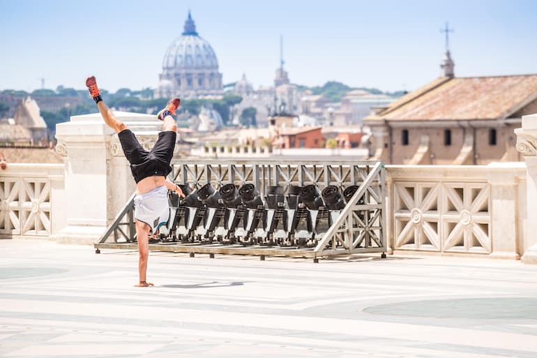 La break dance a Roma