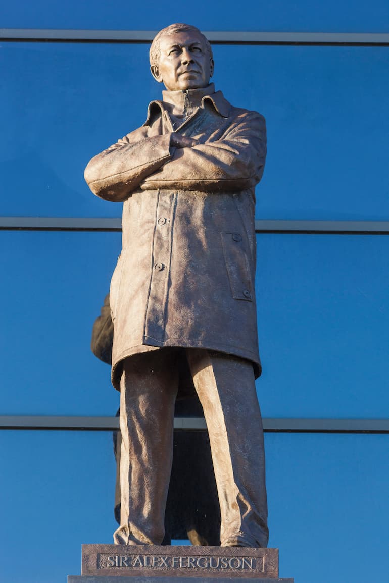 La statua di Alex Ferguson