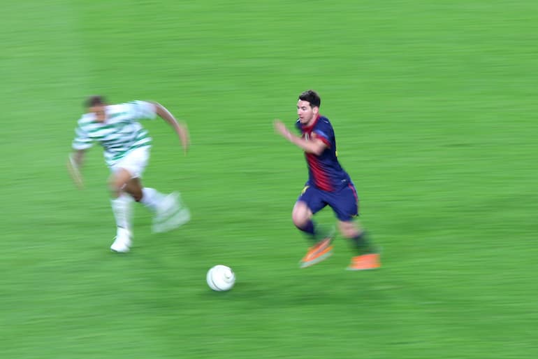 Messi contro il Celtic