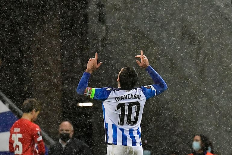 Il fortissimo fantasista Mikel Oyarzabal