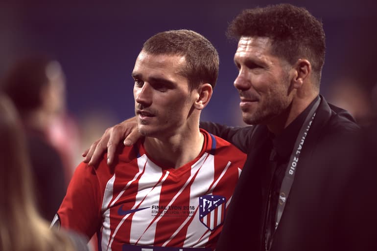 Simeone con il suo miglior giocatore!