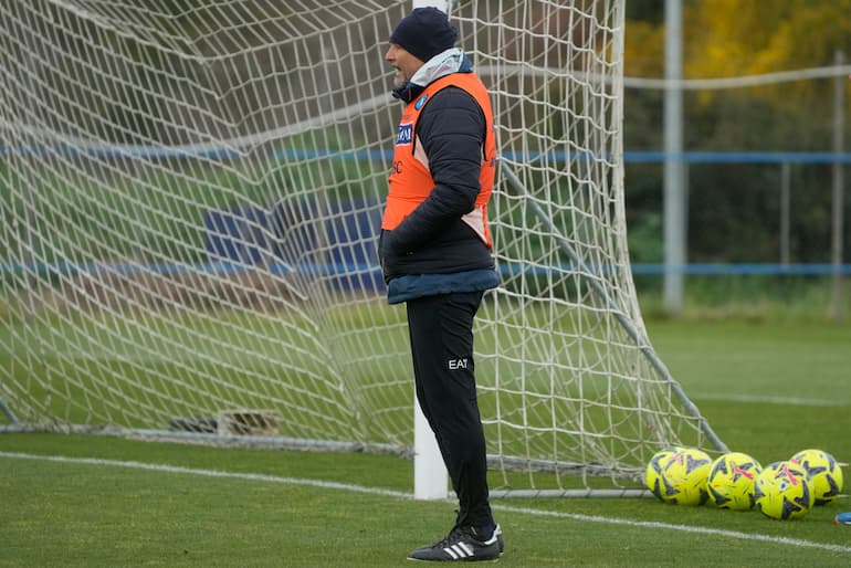 Spalletti allenatore da campo