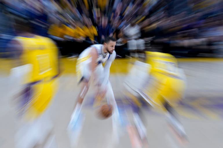 Una bellissima immagine di Stephen Curry!