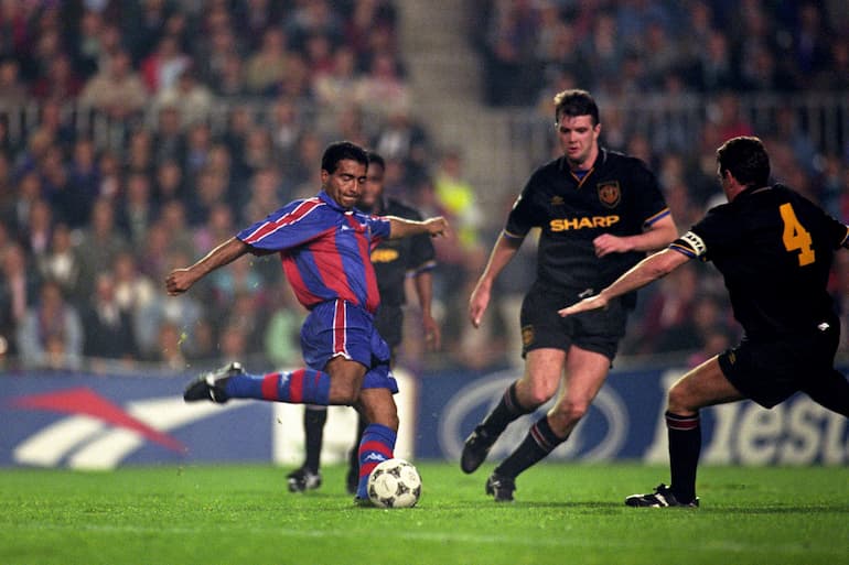 Romario in rete in Champions